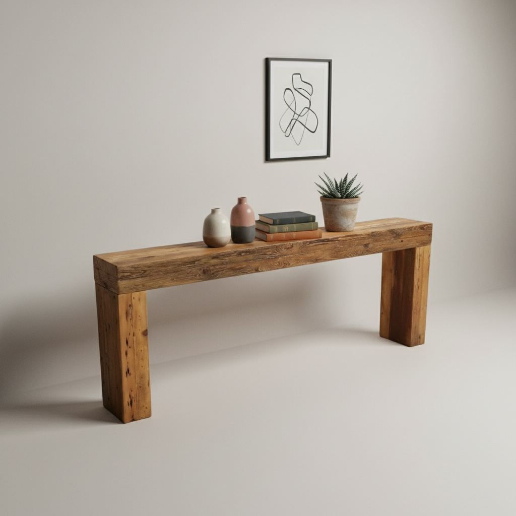 Chunky Oregon Console Table